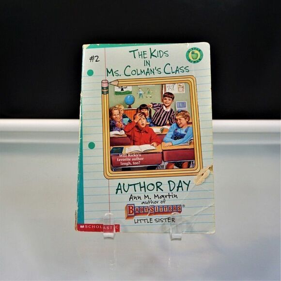 Author Day by Ann M Martin Kids in Ms Colman's Class 1996 Scholastic Paperback - Picture 1 of 9